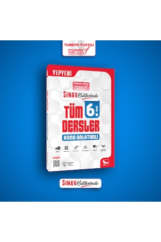 Sınav Yayınları 6. Sınıf Tüm Dersler Konu Anlatımlı