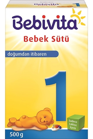 Bebivita 1 Bebek Devam Sütü 500 G