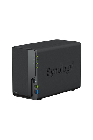 Ds223 2 Yuvalı Disk İstasyonu Nas Realtek Rtd1619b Quad-core 2gb Ram 1xrj-45 1gbe Lan Bağlantı Noktası , Siyah