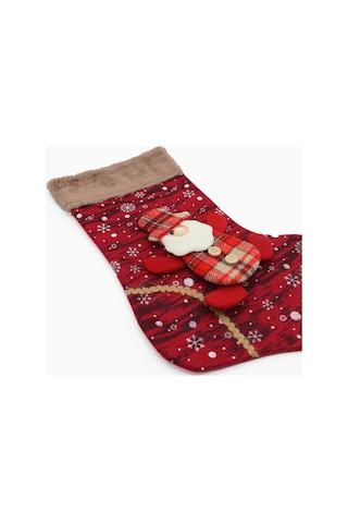 Waldern Noel Profesör Çorap 42 26cm Yılbaşı Süsü