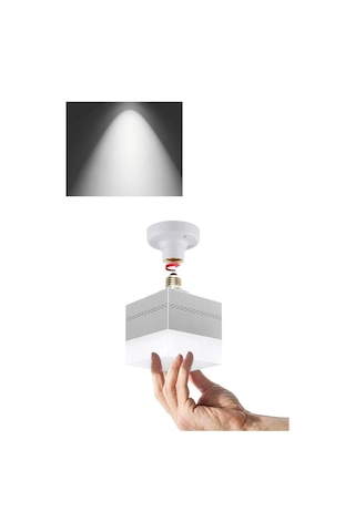 Zmr 117/g 20w Kare Led Ampul 6500k Beyaz Işık Jumbo Torch Lamba