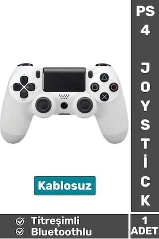 Premium Doubleshock 4 Kablosuz Titreşimli Ps 4 / Pc Uyumlu Playstation 4 Wireless Joystick Oyun Kolu