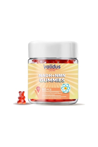 Validus Nmn 50 Mg Nadh 20 Mg 60 Gummies