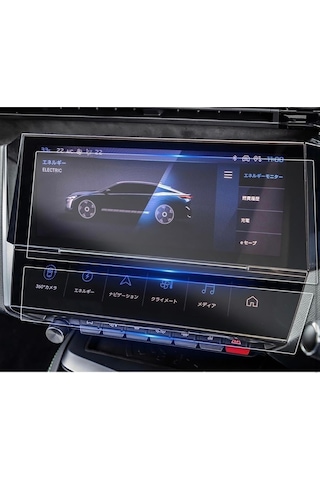 Peugeot 408 Gt Multimedya Ve Klima Paneli Glass Ekran Koruyucu Kırılmaz Şeffaf Temperli Nano Cam