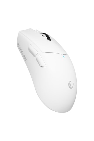 Rampage Blıtz Ultımate 8k Bt+wired+2.4g Beyaz Kablosuz Paw3950 Nordıc 52840 Mcu Gaming Oyuncu Mouse Blitz Ultimate