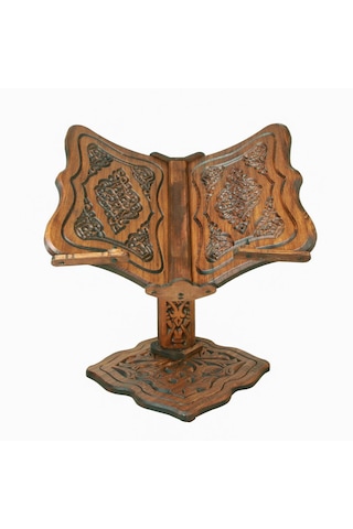 Ayarlanabilir Rahle Asansörlü Ahşap Ayaklı Rahle Motifli