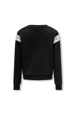 Only Kogellıs Short L/s Eye O-neck Swt Kız Çocuk Siyah Sweatshirt - 15303568