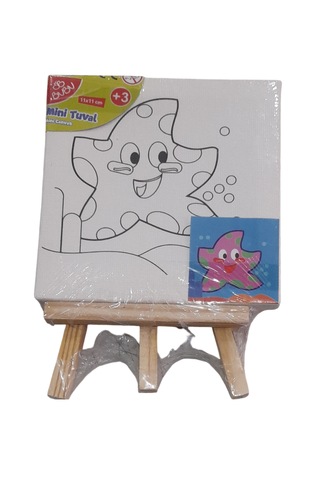Bu-bu Çerçeveli Tuval Standı Mini 11x11 Cm Kamyon