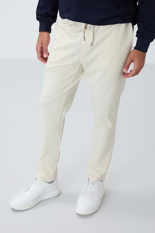 Tommy Life Bej Yüzeyi Dokulu Standart Fit Erkek Eşofman Alt - 82155