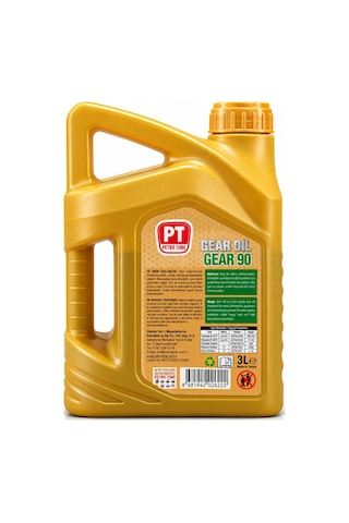 Petro Time 90 Numara Asansör ve Diferansiyel Dişli Yağı 3 L