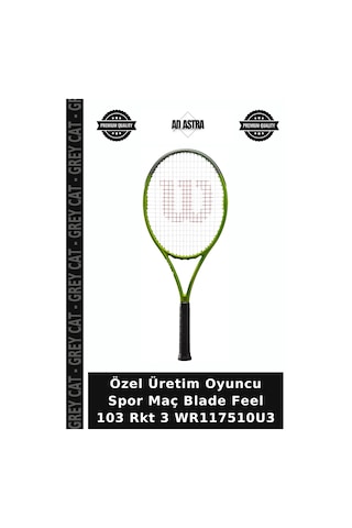 Özel Üretim Oyuncu Spor Maç Blade Feel 103 Rkt 3 Wr117510u3