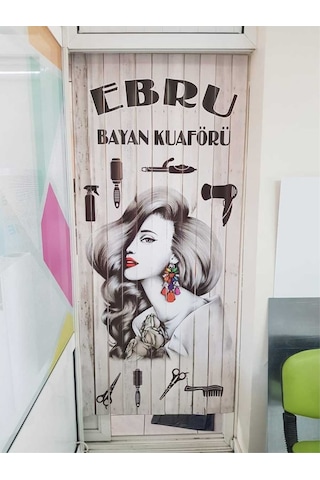 Mağaza Tipi Branda Kapı Sinekliği 100X200 Cm