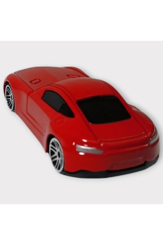 Metal Mini Arabalar 8 Cm - Kırmızı - 1 Lisinya