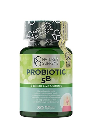 Nature's Supreme Probiotic 5b 30 Kapsül