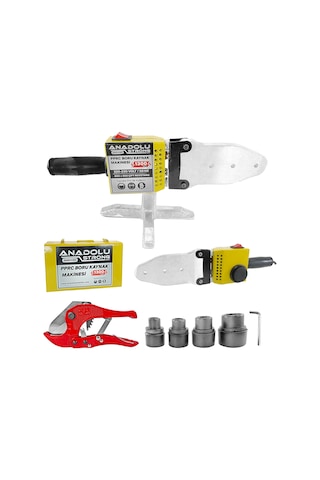 Anadolustrong ANS1061 Üstün Kalite 1300 W Pprc Boru Kaynak Makina Seti