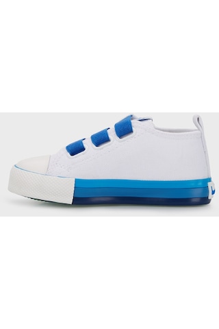 United Colors Of Benetton Unisex Çocuk Ayakkabı Bn-30649 Beyaz-saks Beyaz - Saks Mavi