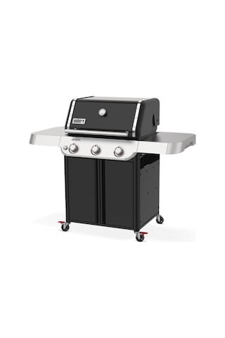 Weber Genesis E-315 Siyah Gazlı Barbekü 3 Brülör, Geniş Pişirme Alanı-276 Siyah