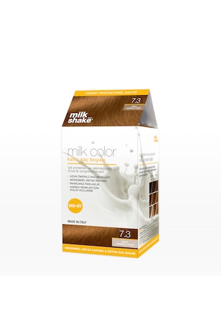 Milk Shake Milk Color Eko Kit Saç Boyası Orta Kumral Dore - 7.3
