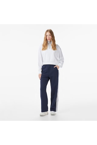 Anta Iconic Kadın Beyaz Yarım Fermuarlı Sweatshirt 862538711 Beyaz