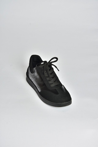 Fox Shoes V820104802 Siyah Süet Spor Ayakkabı Sneakers Siyah
