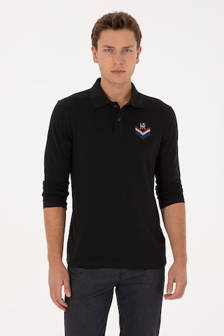 U.s. Polo Assn. Erkek Siyah Sweatshirt 50324801-vr046 Siyah