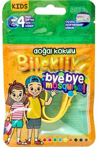Bye Bye Sivrisinek Kovucu Bileklik Çocuk