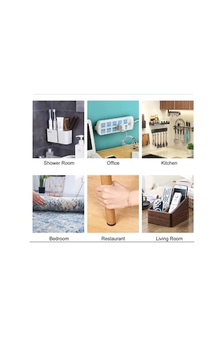 100 Adet 3m Yuvarlak Kesimli Köpüklü Çok Güçlü Çift Traflı Bant 15 Mm Çap