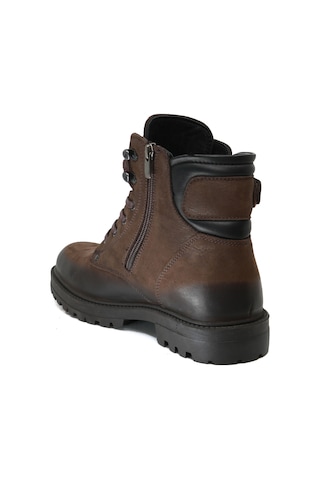Greyder Gry 62268 Hakiki Deri Postal Erkek Bot Kahve 001