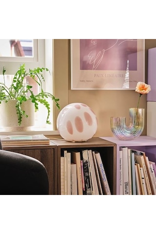 Ikea Fado Abajur, Pembe, 25 Cm