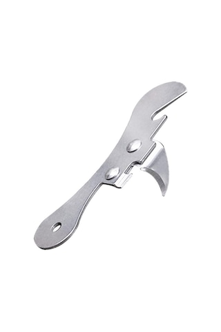 Paslanmaz Çelik Çok Fonksiyonlu Konserve Açacağı Emniyet Yan Kesim Manuel Teneke Profesyonel Ergonomik Kavanoz Teneke Açacağı Kutular Mutfak Aracı Gümüş