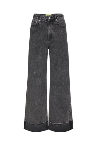 Jack & Jones Kadın Geniş Katlı Gri Jeans 12260688 Gri