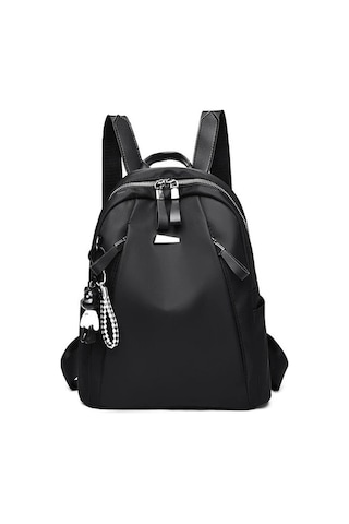 Luminousou Su Siyah Sırt Seyahat Öğrenci Moda Kapasiteli Kadın Geçirmez Çantası Büyük - Um Siyah