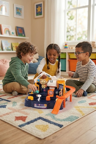 Ogi Mogi Toys 4 Düğme Kontrollü Uzay Macerası Oyun Seti