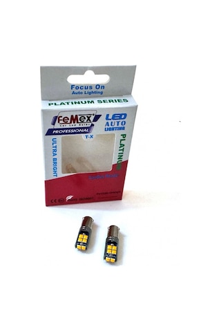 Femex Platinum H21w Bay9s 10 Smd Turuncu 3030 Chip Led Ampul Aktif Canbus Femex Platinum H21w Bay9s 10 Smd Turuncu 3030 Chip Led Ampul Aktif Canbus