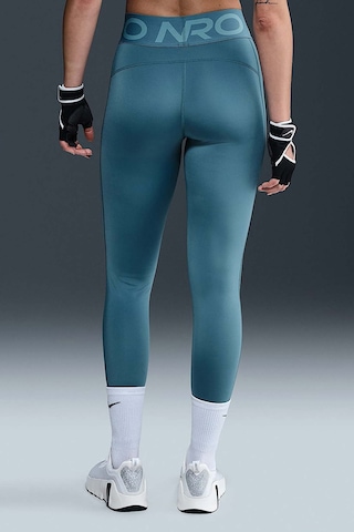 Nike Pro Sculpt Dri Fit High Rise Full Length Leggings Kadın Yüksek Bel Antrenman Tayt Açık Mavi Mavi
