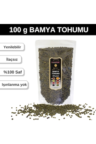 Hanzade Bitkisel Bamya Tohumu 100 G
