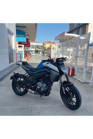 Cfmoto 250nk Sticker Orta Şase Şimşek Yıldırım Sticker Deseni Dekor Sticker Diğer