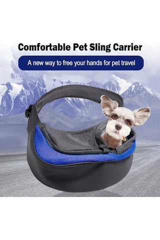 Qingmipy Taşınabilir Nefes Alabilir Köpek Taşıma Çantası - Hafif Ve Konforlu Sırt Askılı Evcil Hayvan Taşıyıcı