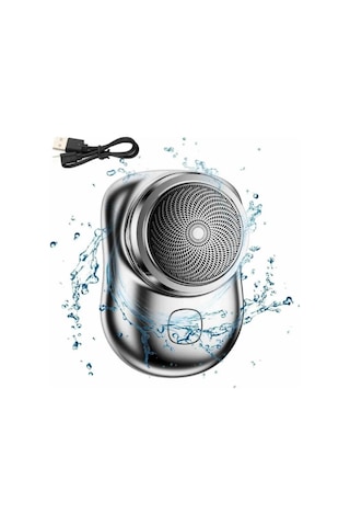 Mini - 370 - Sıfır Sakal Yanak Tıraş Makinesi Usb Şarjlı Sıfır Sakal - Matxzngz - Tnabilir Korumalı