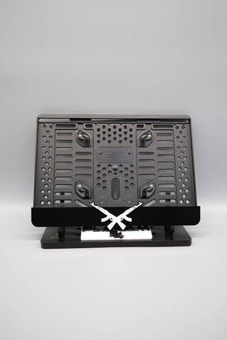 Çapraz Keleşler 3d Kabartmalı Pleksi Motor Plakalığı - 848647835
