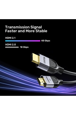 Unıtek Hdmı2.1 Kablo 2mt 8k&amp 60hz C11086gy01-2m