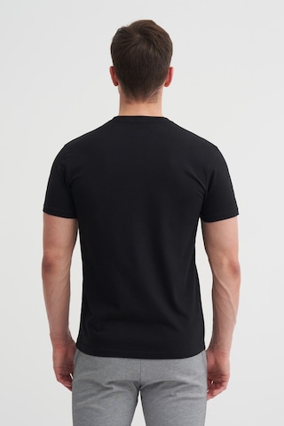 Cazador Basic Süprem Erkek T-shirt 46230 Siyah Siyah