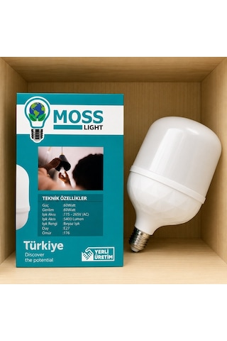 Moss Lıght 60w 5400 Lümen E27 Moss Lıght 60w 5400 Lümen E27