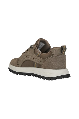 Nstil Erkek Kahverengi Spor Ayakkabı Rahat Yumuşak Taban Kaymaz Günlük Bağcıklı Sneaker Ryt