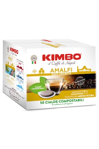 Cialde Amalfi 100% Arabica Yassı Pod Uyumlu Kapsül Kahve