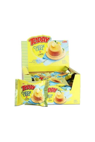 Today Limonlu Cheese Kek 45 Gr. 24 Adet (1 Kutu)