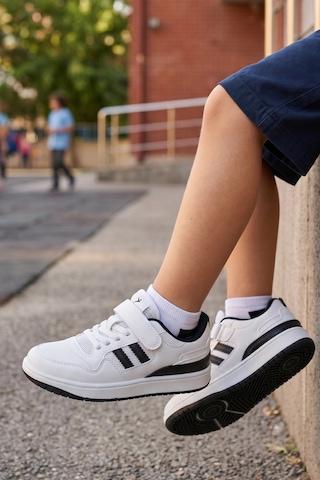 In Step Campus Unisex Beyaz Çocuk Spor Ayakkabı