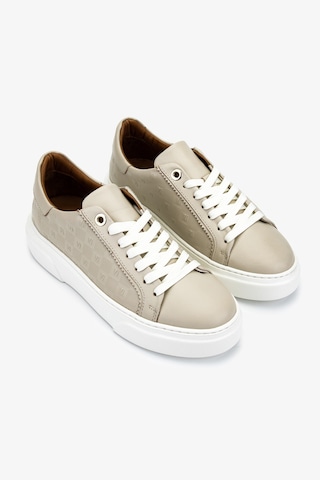 Valmenti Kadın Hakiki Deri Kırık Beyaz Sneakers & Spor Ayakkabı 04 Val-502 Bn Ayk Sk25-26 Off Whıte Nappa Kırık Beyaz