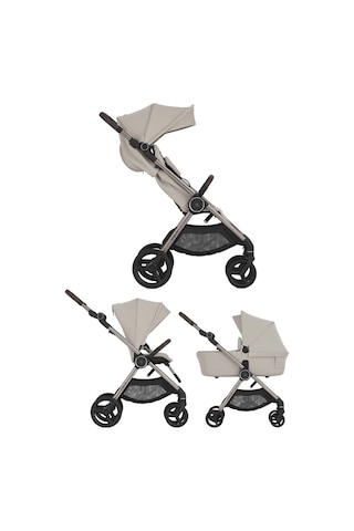 Anex Iq Premium Kabin Boya Dönüşebilen Çift Yönlü Bebek Arabası Portbebe Dahil Smart Set