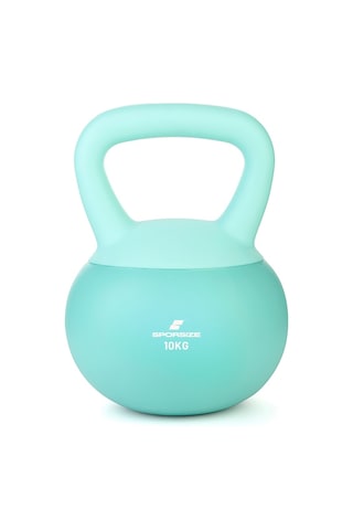 Soft Kettlebell 10 Kg Evde Spor Aleti Crossfit & Fitness Ağırlık Kaymaz Kaplama